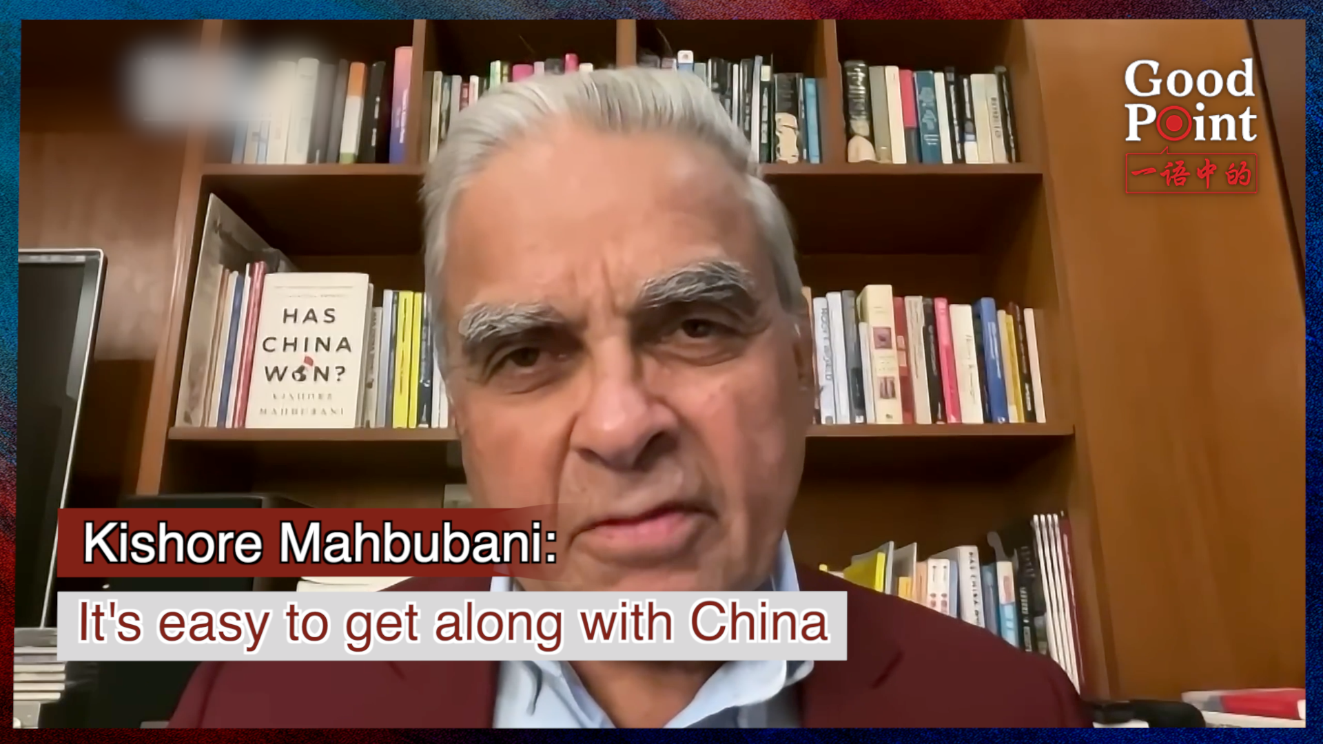 Kishore Mahbubani: It's easy to get along with China