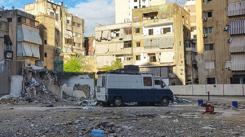 Live view of Beirut's skyline