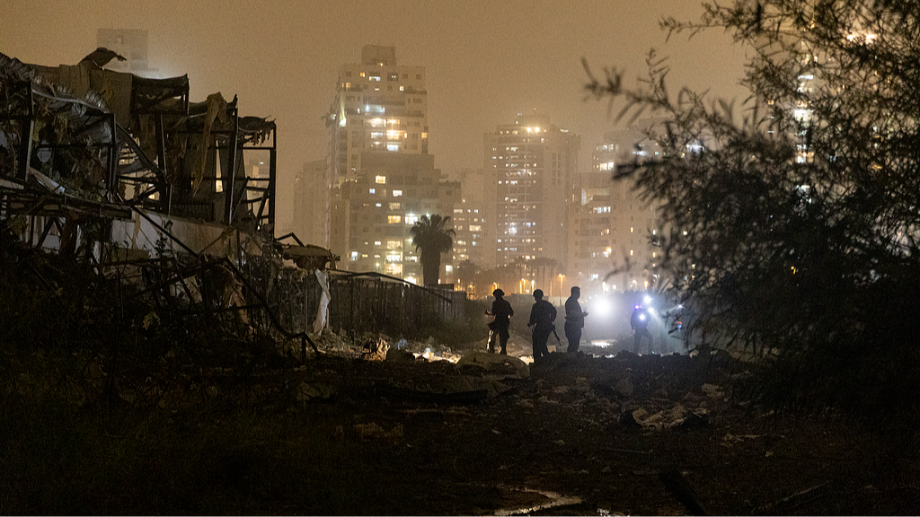 Live view of Tel Aviv's skyline