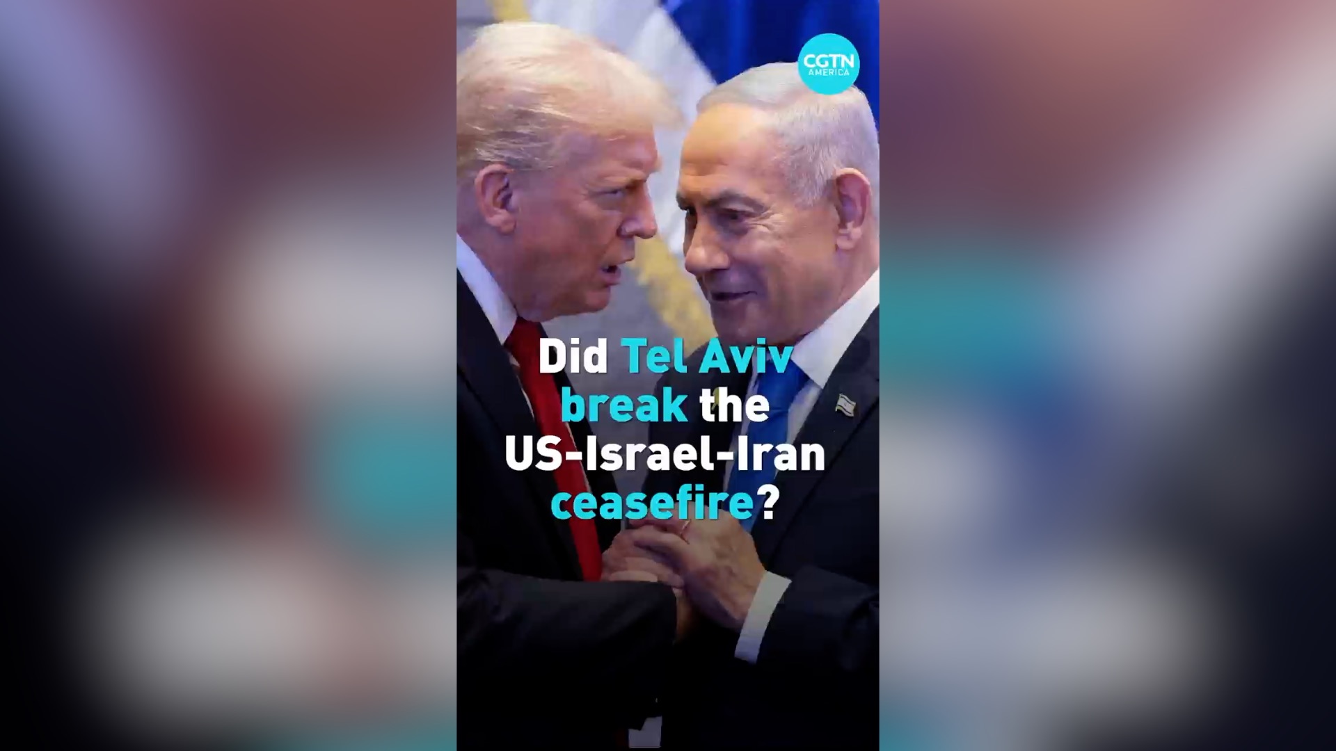 Did Israel break the ceasefire agreed by US and Iran?