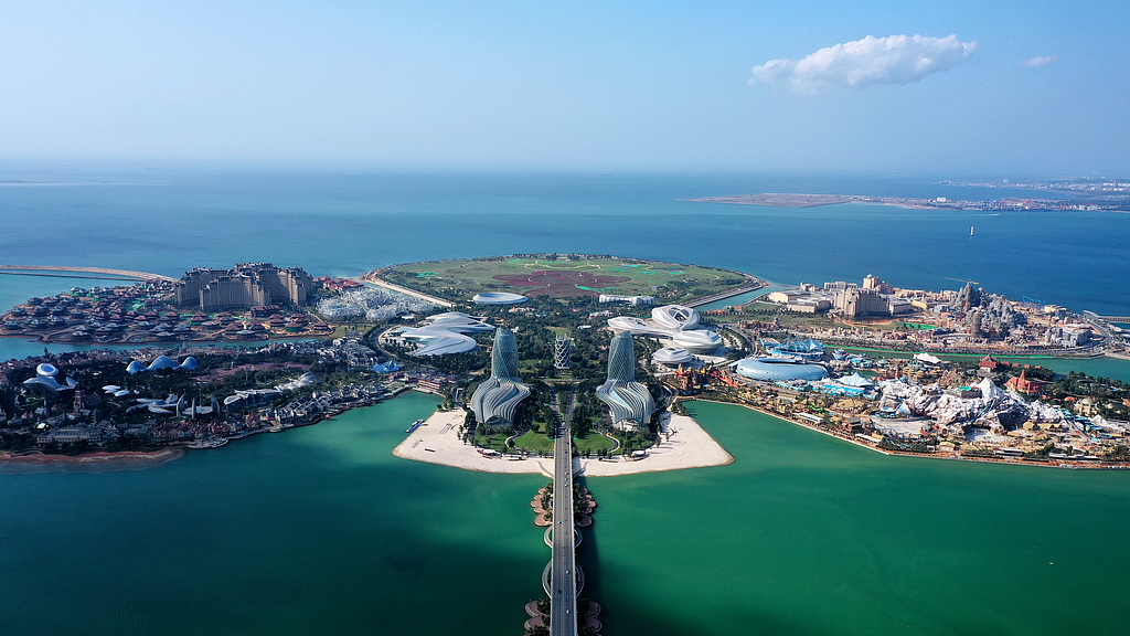 Live: Take in the beauty of Ocean Flower Island in Danzhou, Hainan