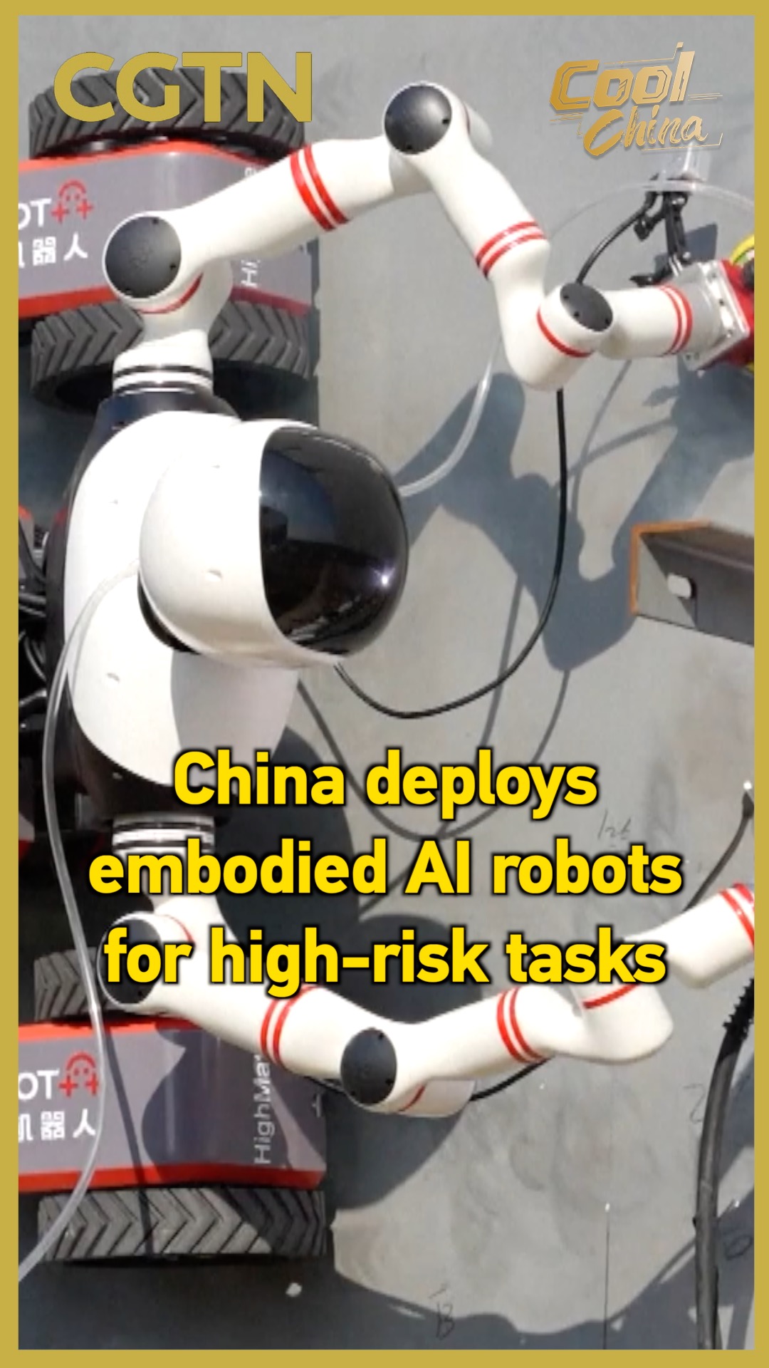 China deploys embodied AI robots for high-risk tasks
