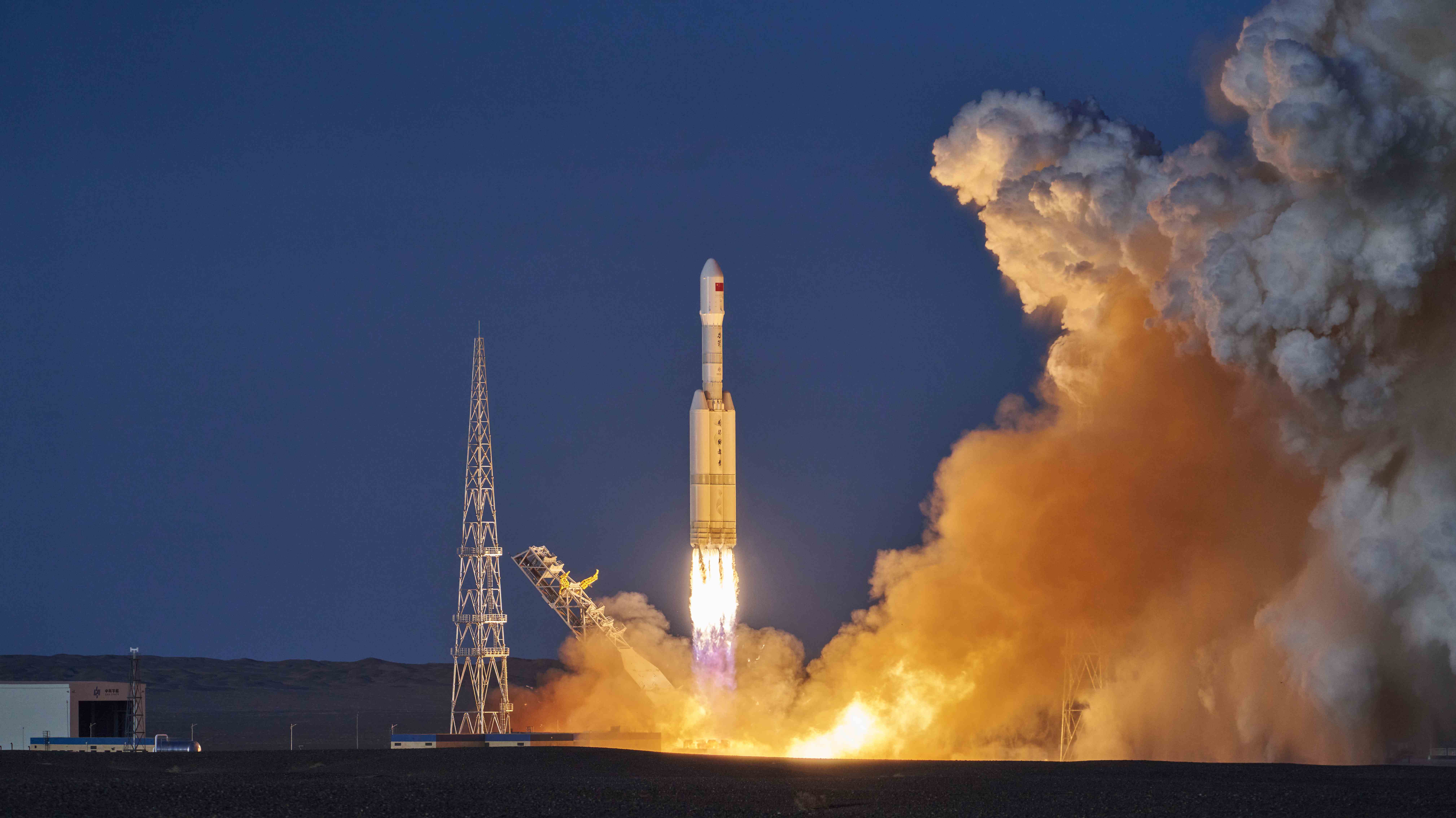China's commercial space company CAS Space successfully launches its Kinetica-2 carrier rocket, March 30, 2026. /CAS Space