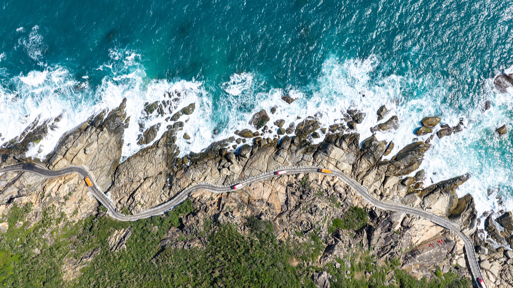 Live: Feel the enchanting scenery of Hainan Wuzhizhou Island in Sanya