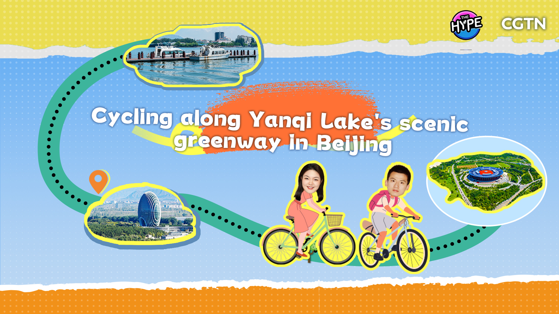 Live: The Hype – Cycling along Yanqi Lake scenic greenway in Beijing