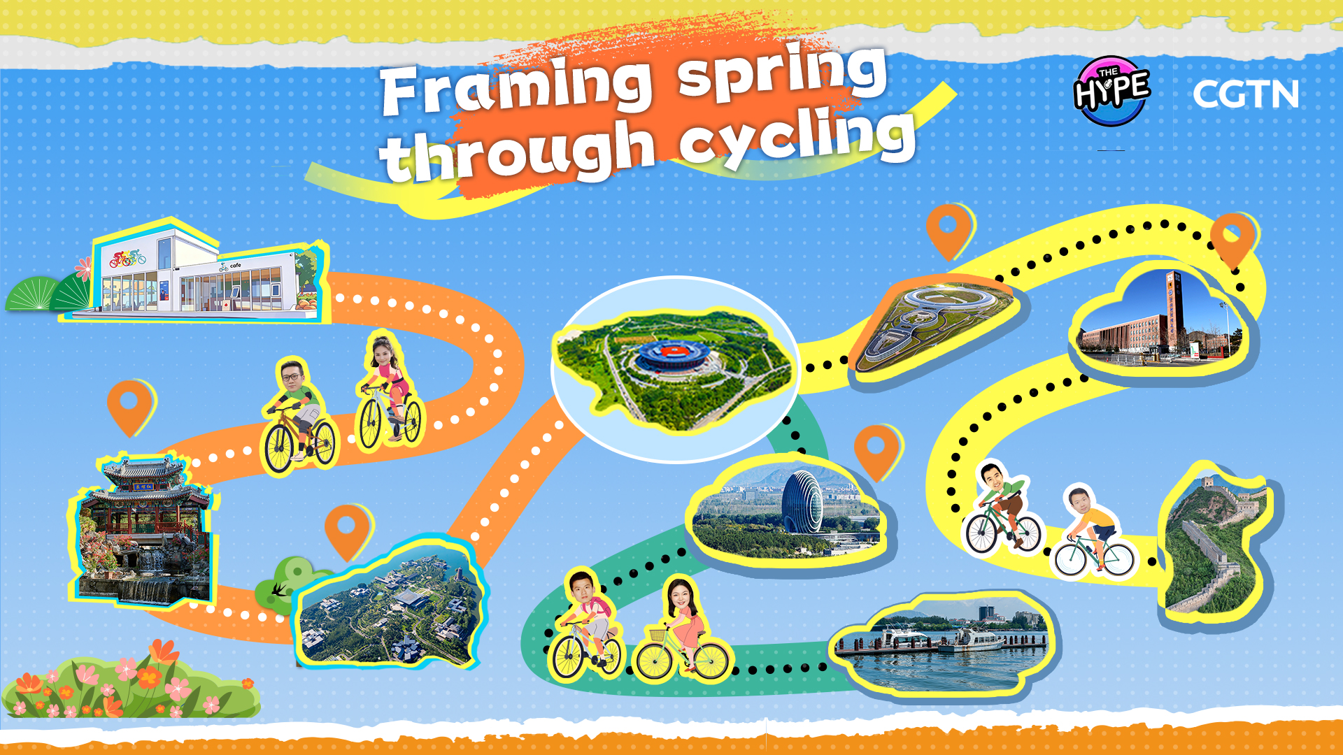 Live: The Hype – Framing spring through cycling in Beijing