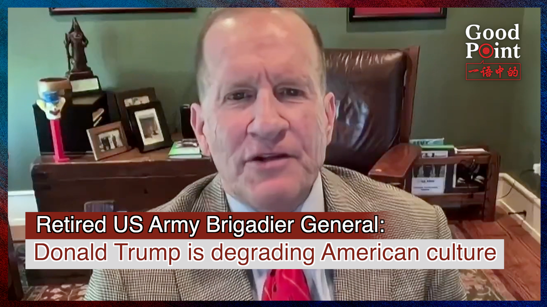 Retired US Army member: Donald Trump is degrading American culture