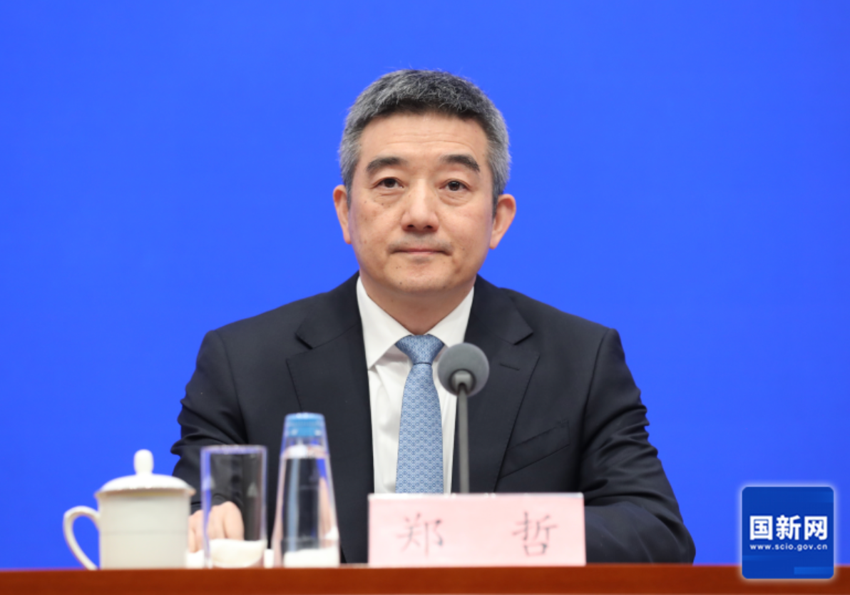 Zheng Zhe, vice minister of the National Health Commission (NHC), spoke at a briefing on measures to accelerate the development of the tiered medical service system in Beijing, April 13, 2026. /The State Council Information Office