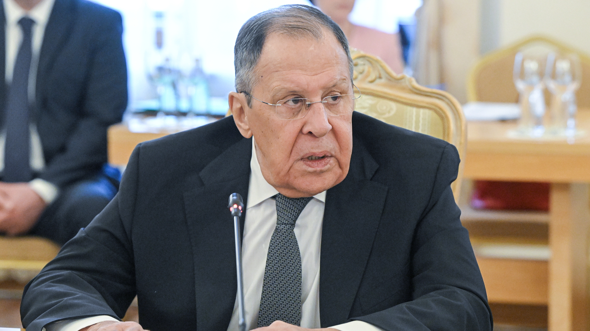 File photo of Sergei Lavrov. /VCG