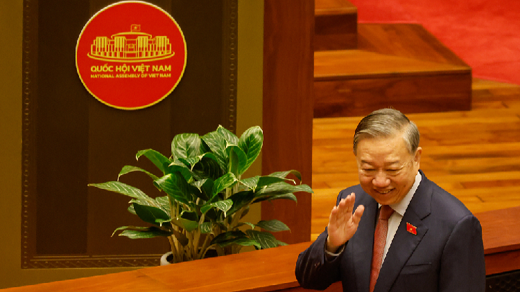 Why did Vietnam's To Lam fast-track trip to China after taking office?