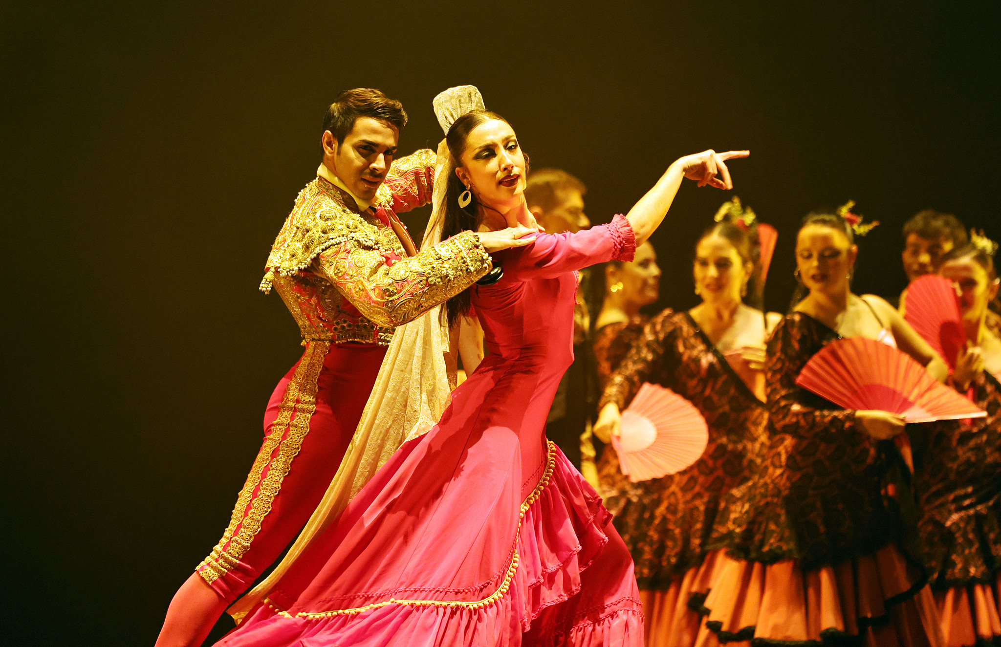 The flamenco production 