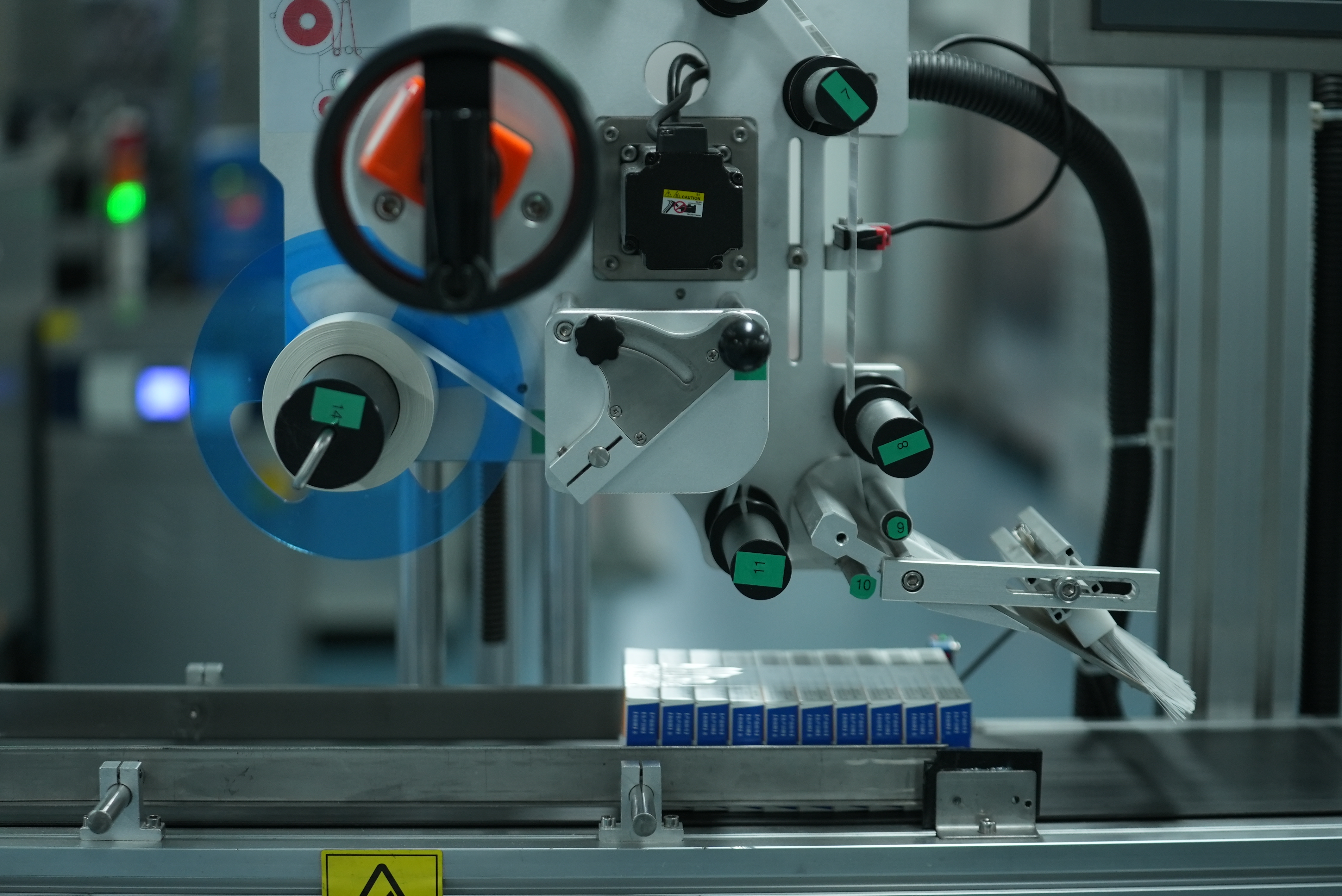 Medications undergo manufacturing on a production line at a pharmaceutical enterprise in the Haikou National High-Tech Industrial Development Zone, April 13, 2026. /CGTN