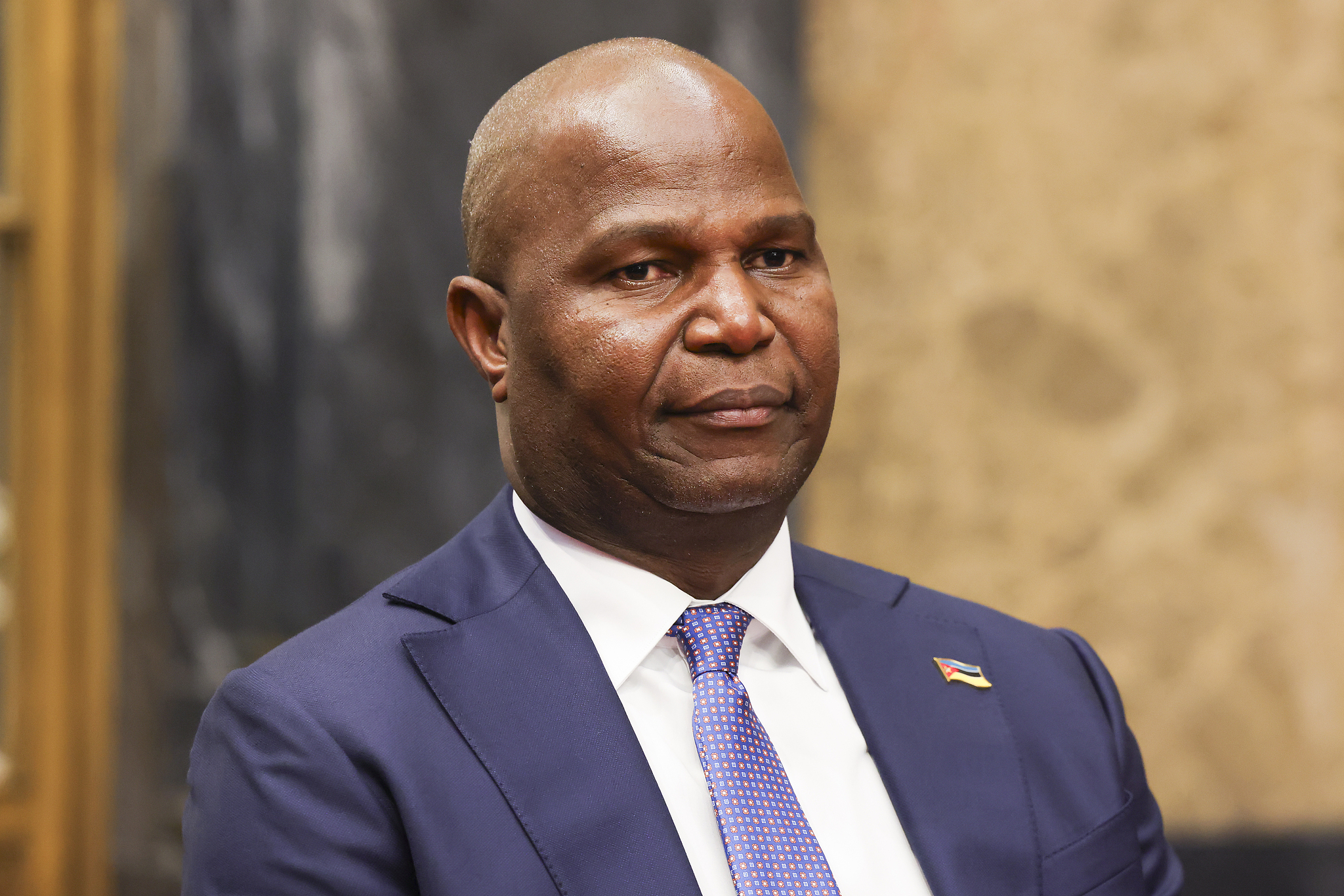 President Daniel Francisco Chapo of the Republic of Mozambique attends the VI Portugal-Mozambique Summit, Porto, Portugal, December 9, 2025. /VCG