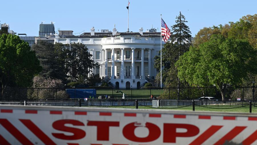 A view of the White House in Washington, DC, the United States, April 7, 2026. /Xinhua