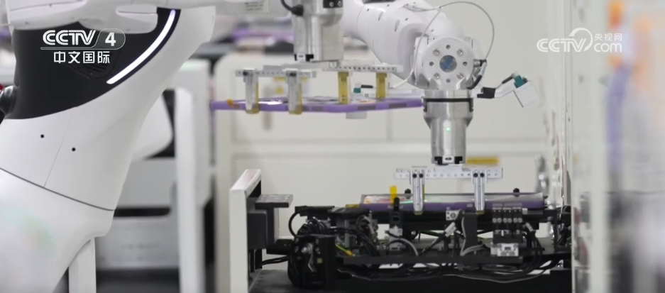 The assembly lines at a smart device factory in Nanchang, Jiangxi Province, east China, April 15, 2026. /CMG