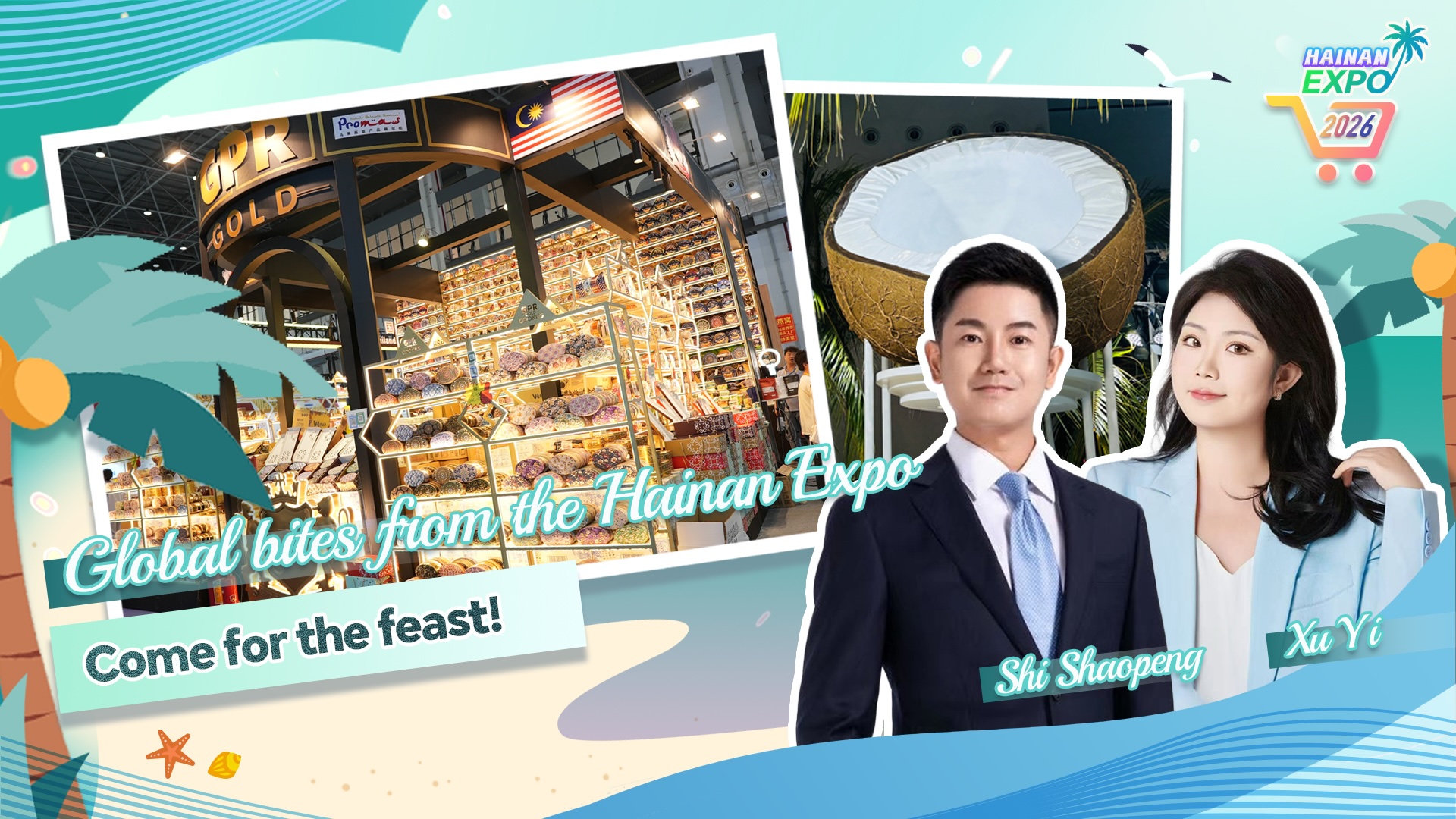 Live: Global bites from the Hainan Expo – Come for the feast!