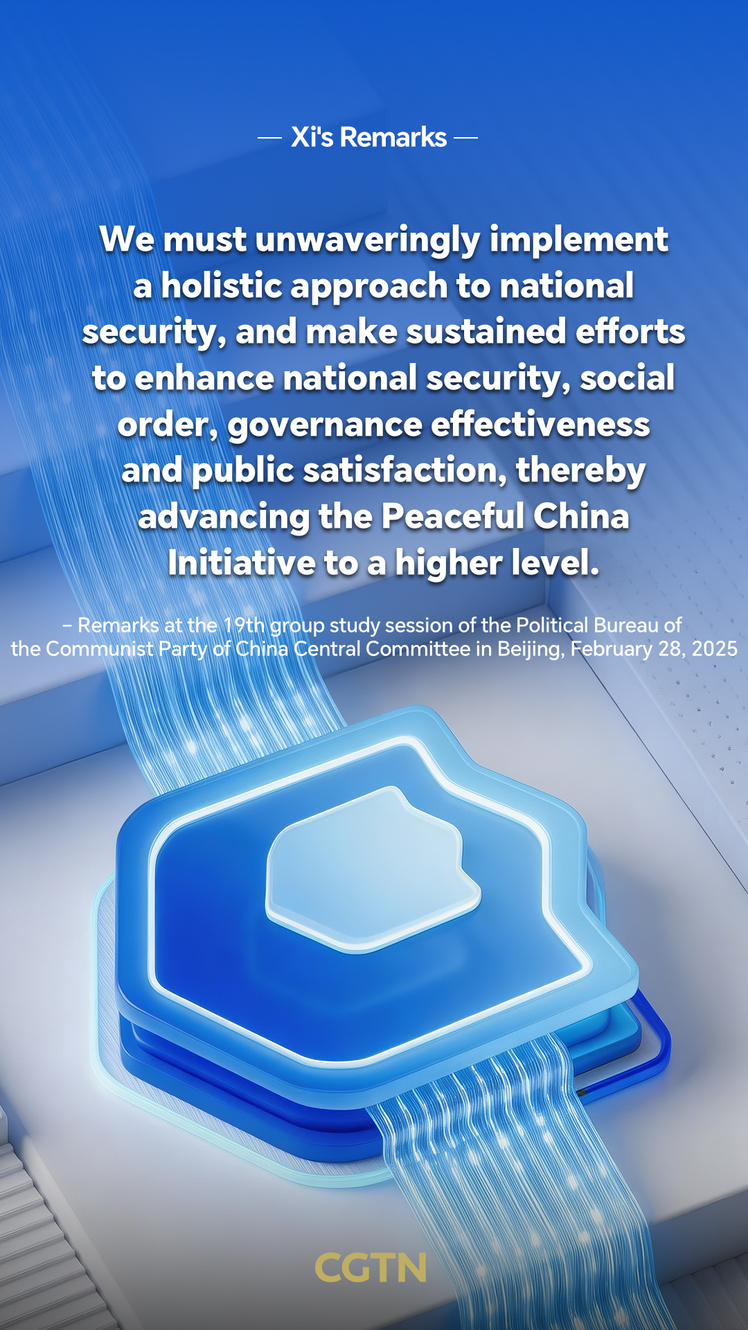 President Xi Jinping's remarks on national security 