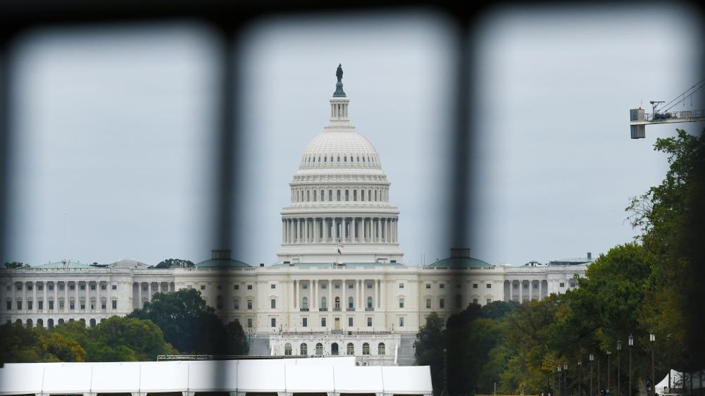 The US Capitol building in Washington, DC, the United States, October 12, 2025. /Xinhua