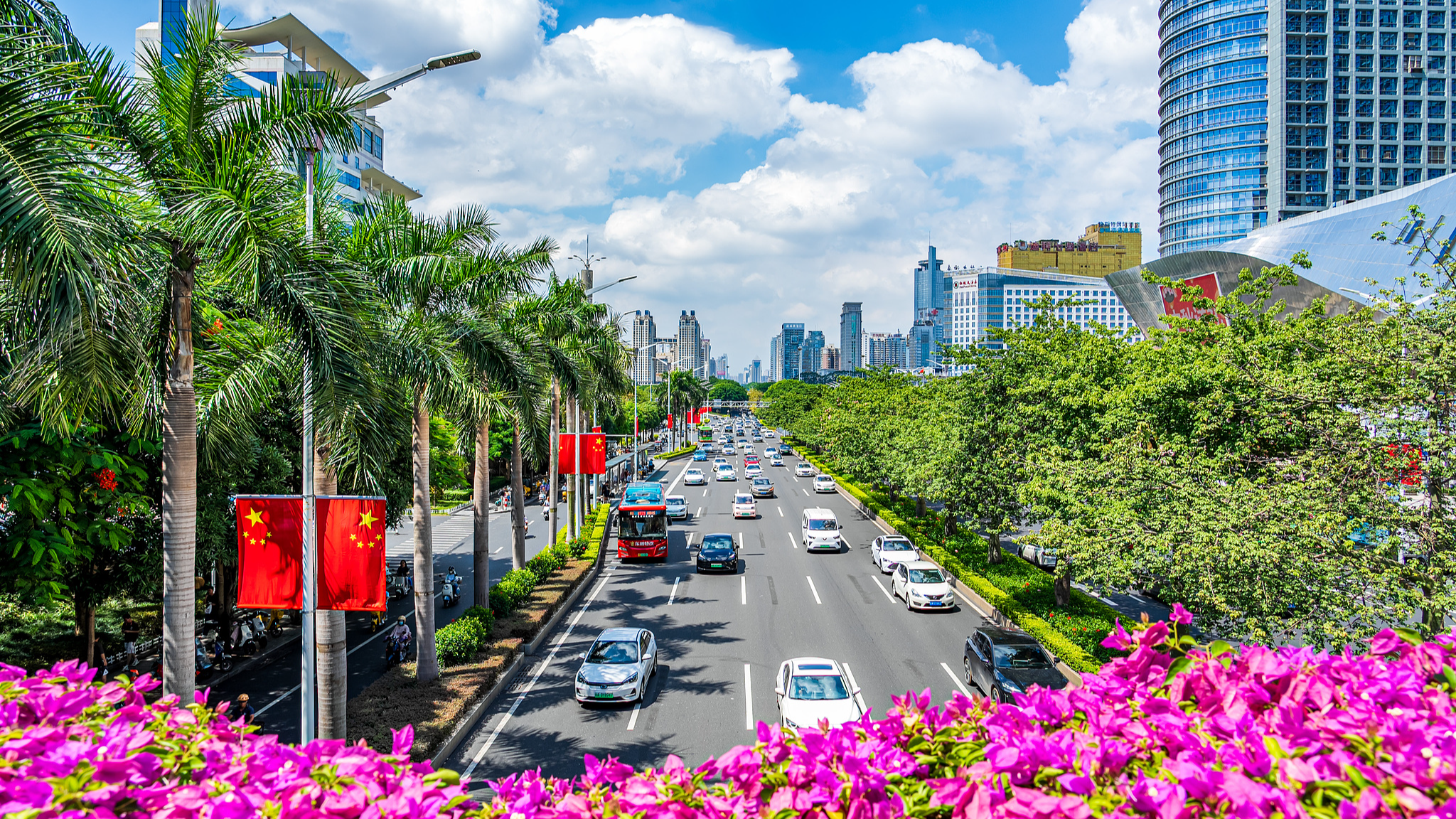 A view of Nanning, capital of south China's Guangxi Zhuang Autonomous Region. /VCG