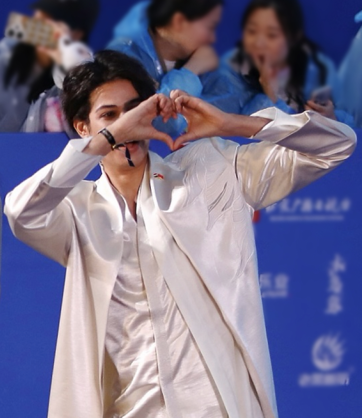 Mohamed Jihad, an Egyptian content creator, walks on the 