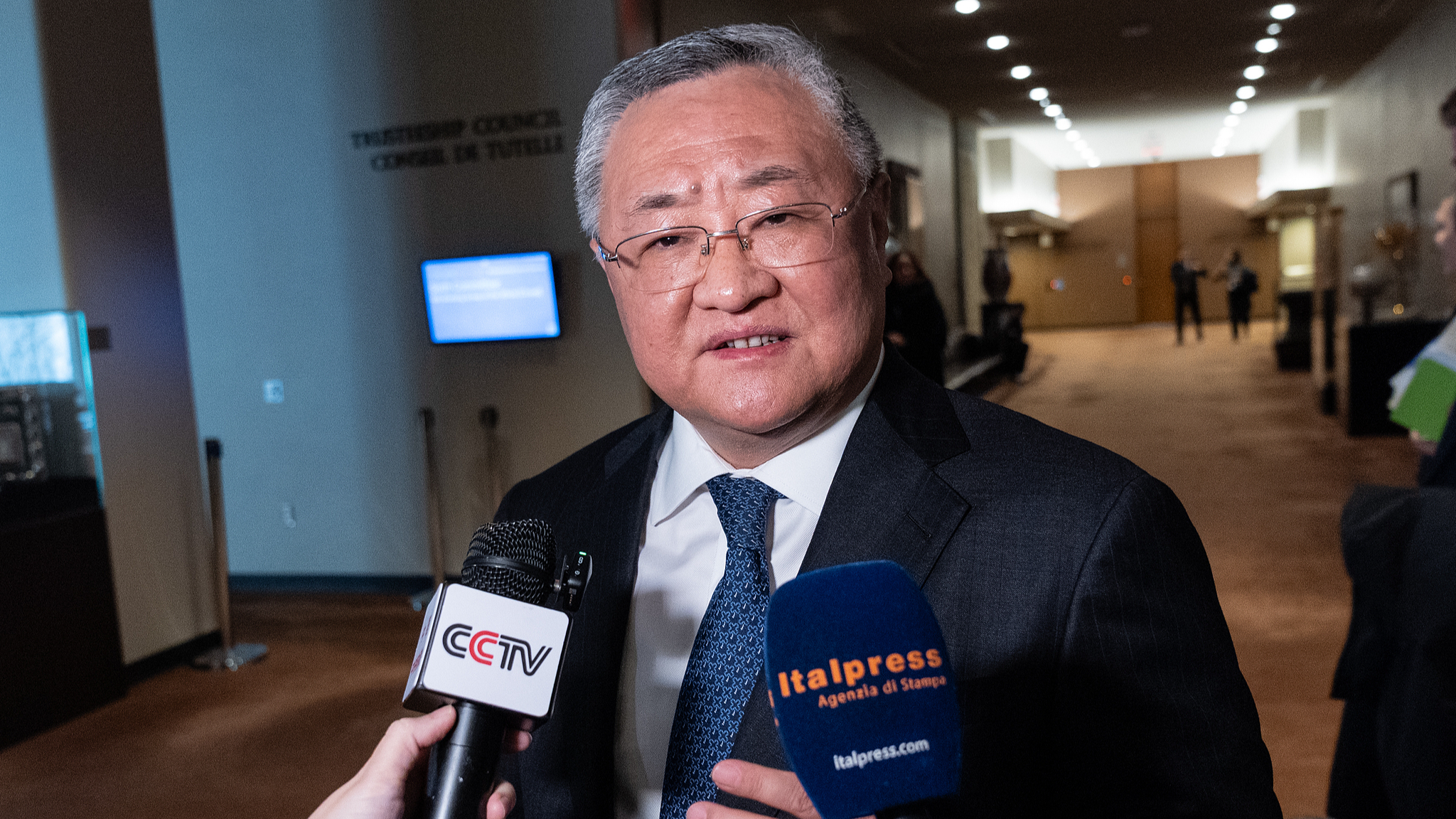 China's veto of Hormuz draft resolution helps ease tensions: envoy