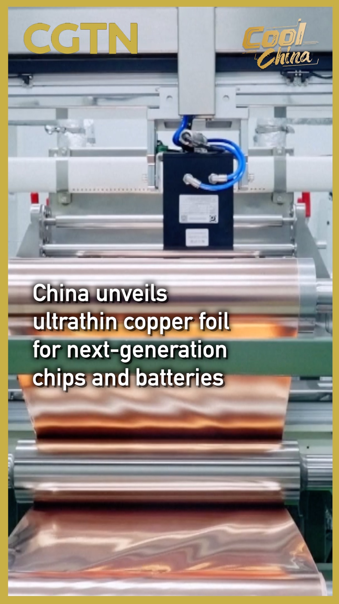 China unveils ultrathin copper foil for next-gen chips and batteries