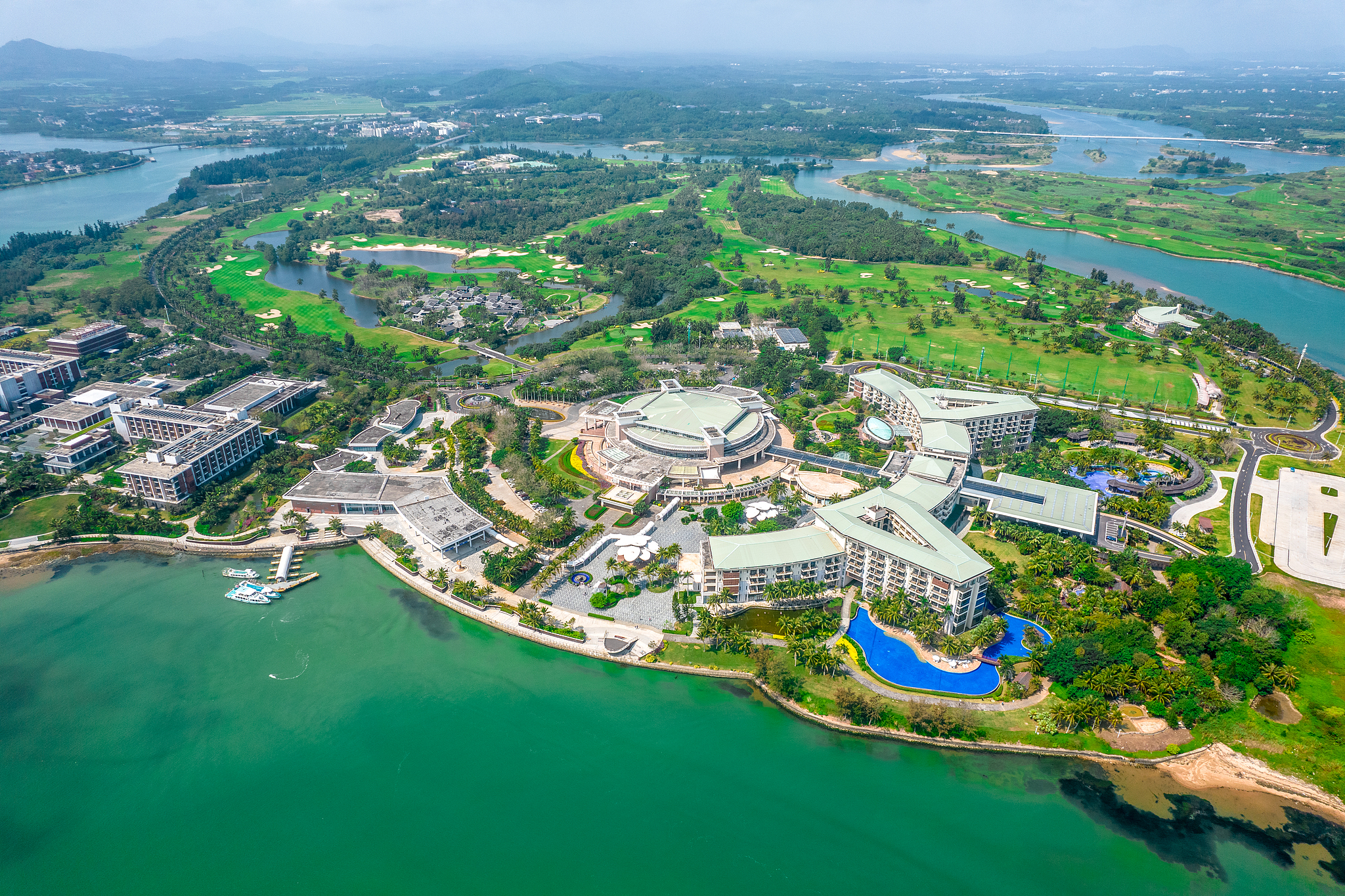 The Boao Forum venue in Qionghai, Hainan. /CFP