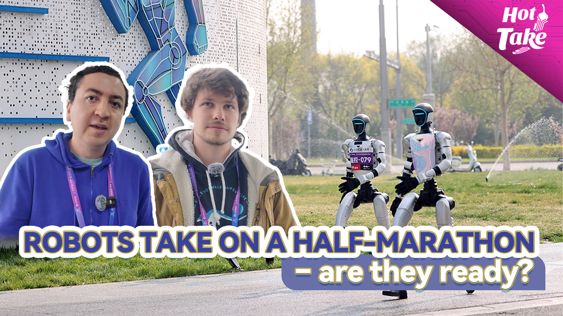 Humanoid robots gear up for Beijing half-marathon with global teams