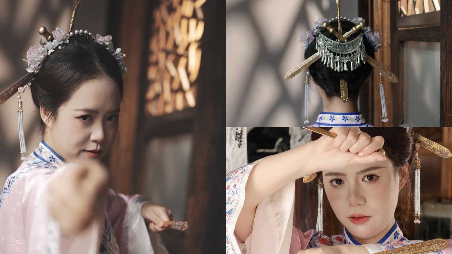 Three-sword hairpins, more than just a hairstyle