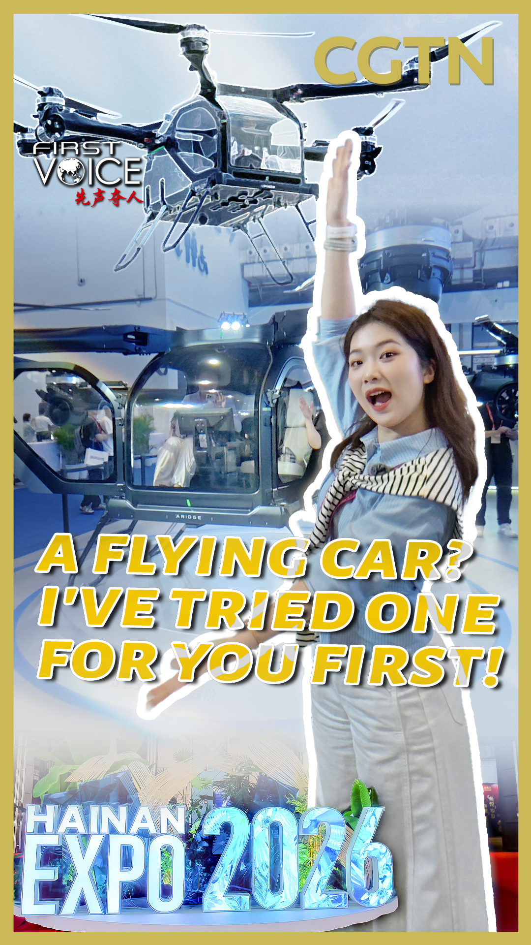 A flying car? I've tried one for you first!
