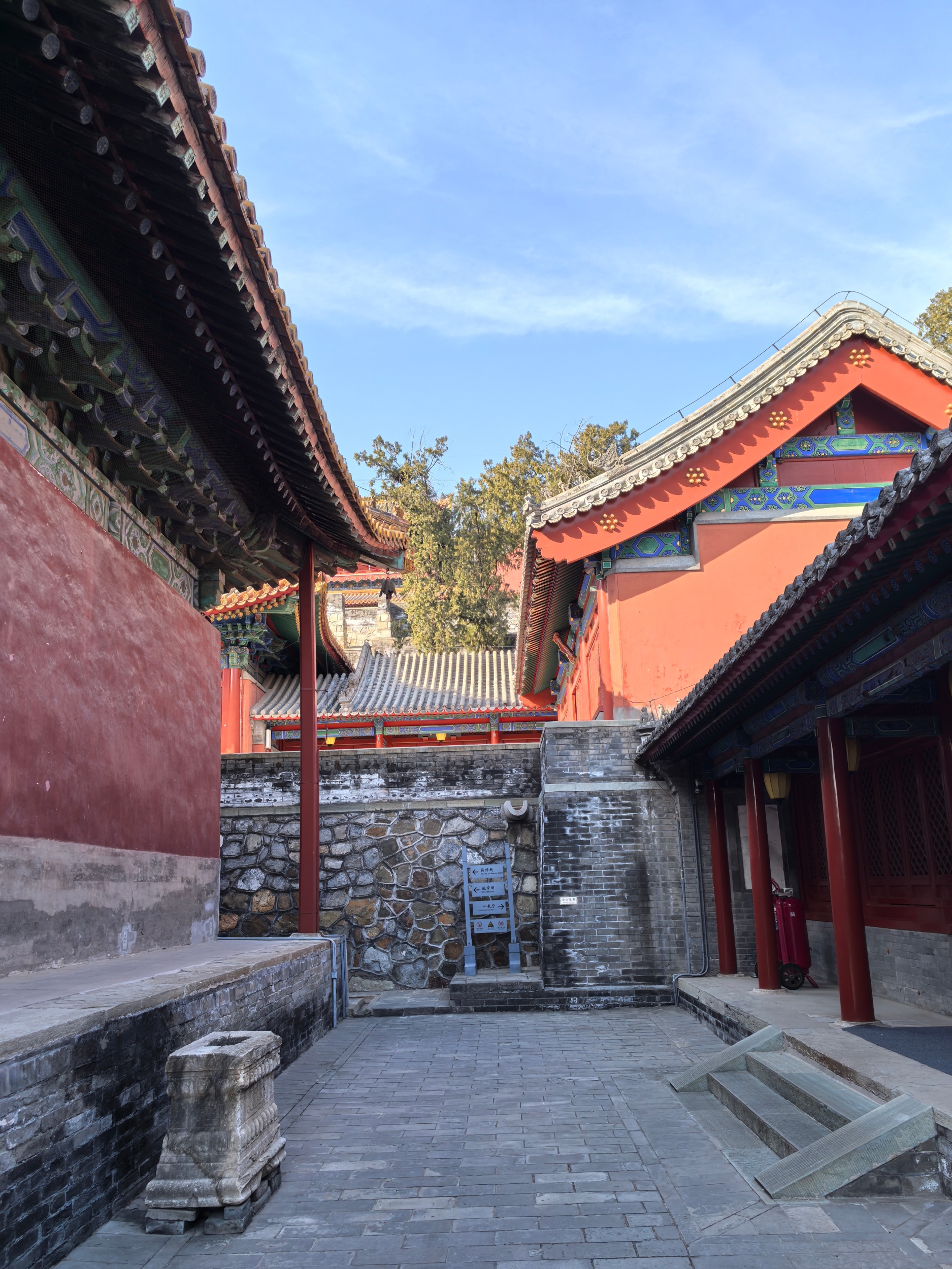 Fahai Temple is seen in Beijing on February 23, 2026. /CGTN