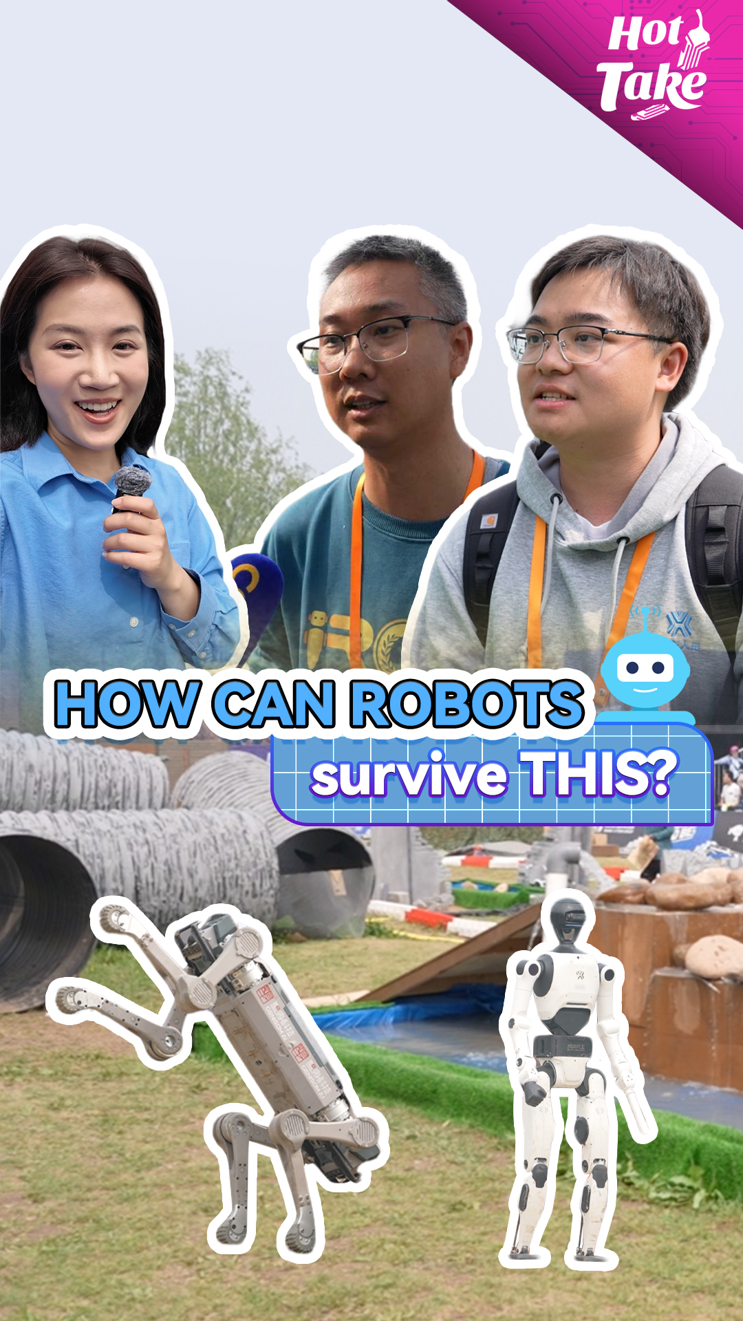 Hot Take: How can robots survive the 'warrior challenge'?