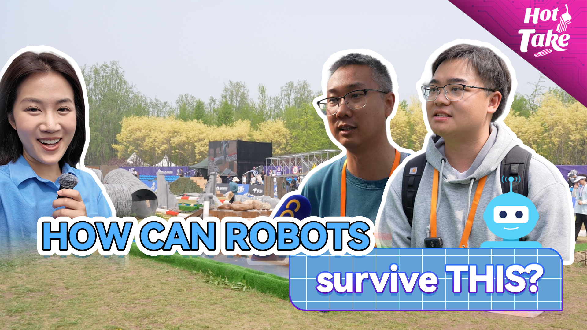 Hot Take: How can robots survive the 'warrior challenge'?