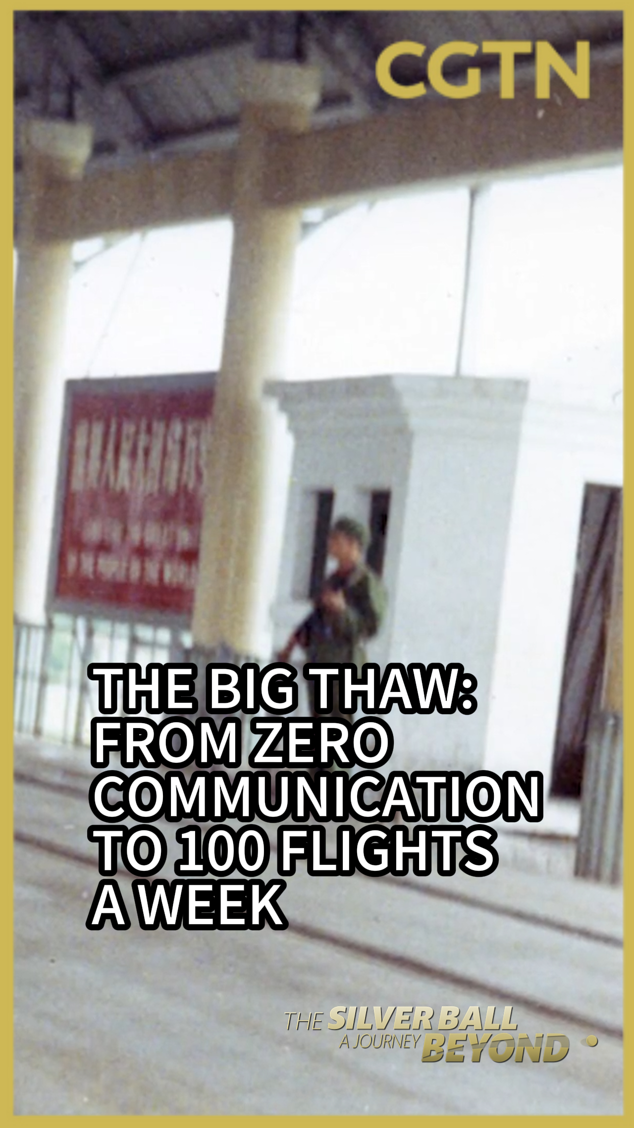 The big thaw: From zero communication to 100 flights a week