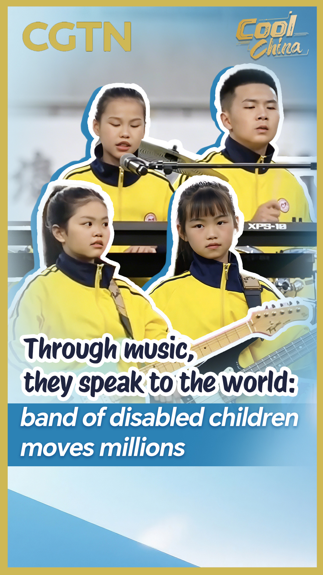 Through music: band of disabled children moves millions