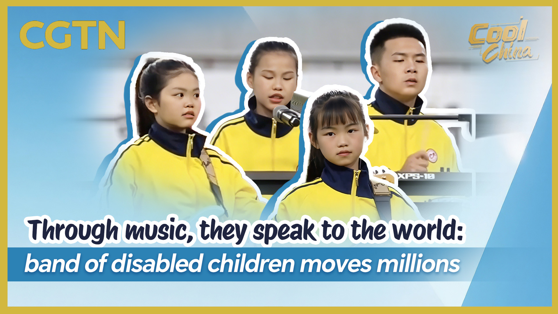 Through music: band of disabled children moves millions