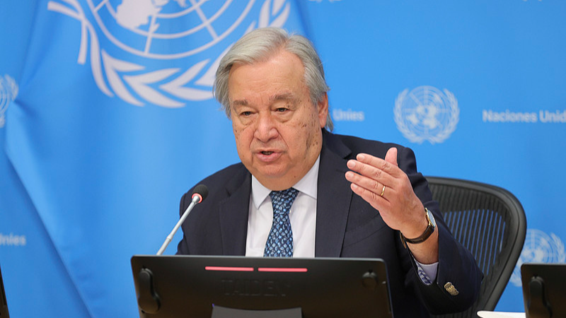 File photo of UN Secretary-General Antonio Guterres. /VCG