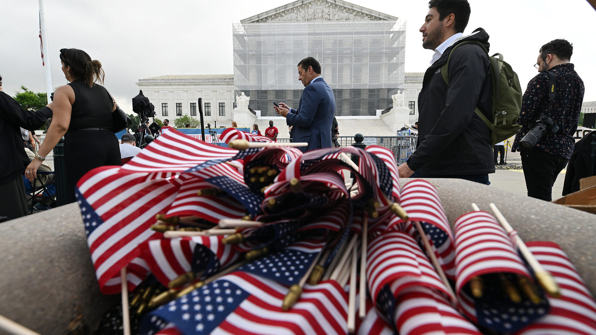 Outside the Supreme Court of the United States in Washington, D.C., the United States, May 15, 2025. /CFP