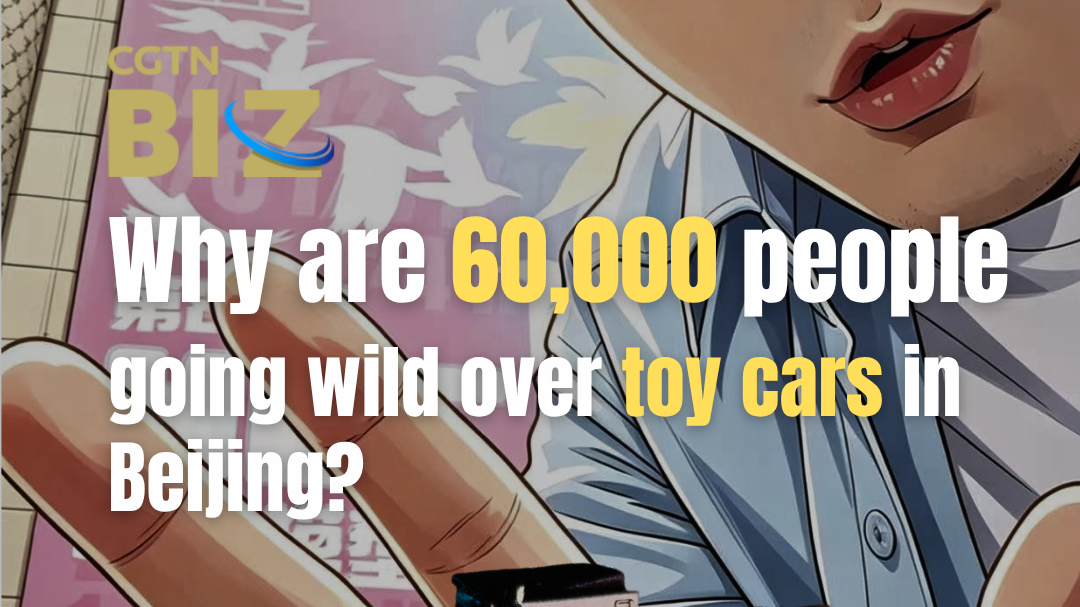 Why are 60,000 people going wild over toy cars in Beijing?