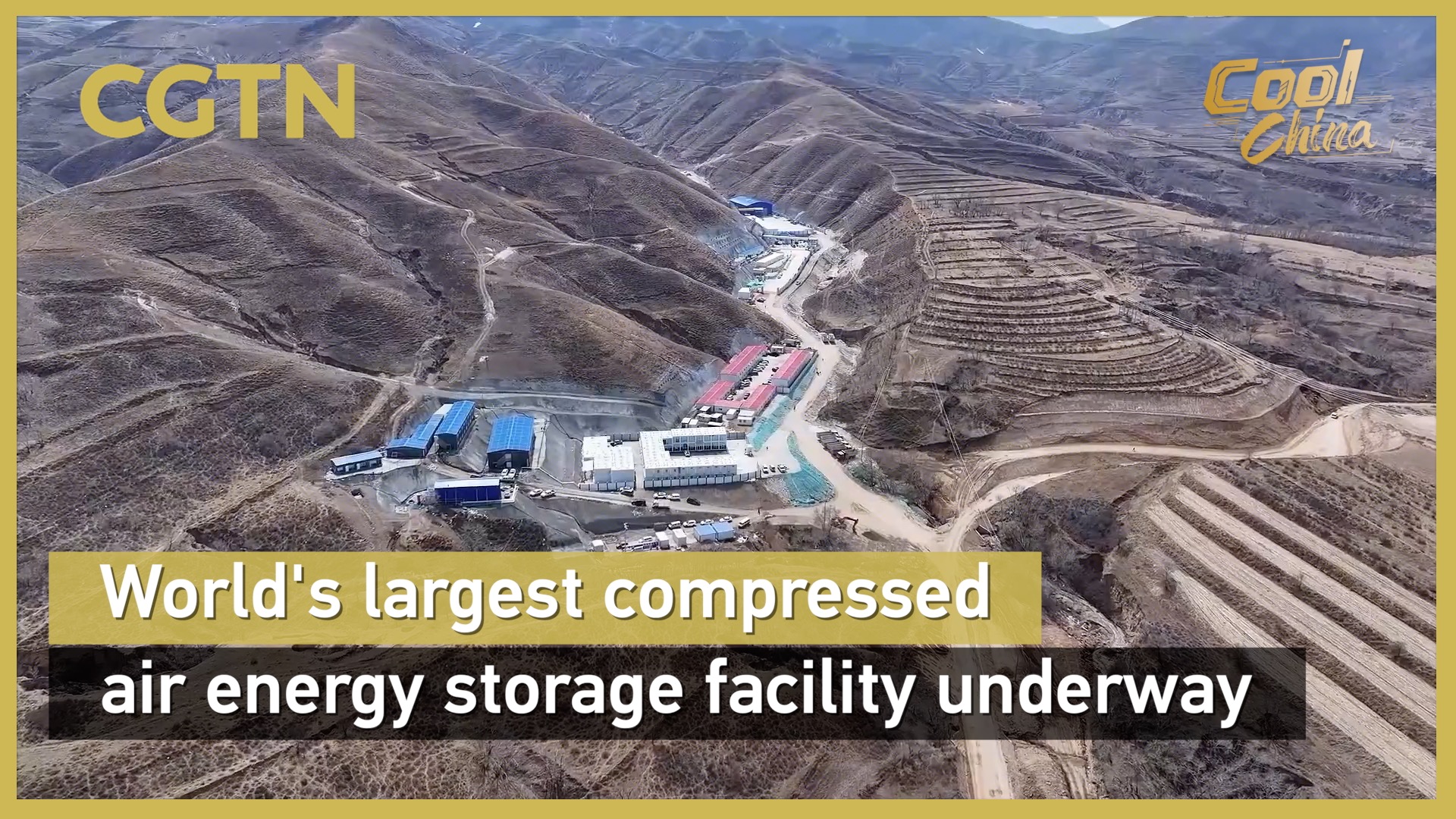 World's largest compressed air energy storage facility underway