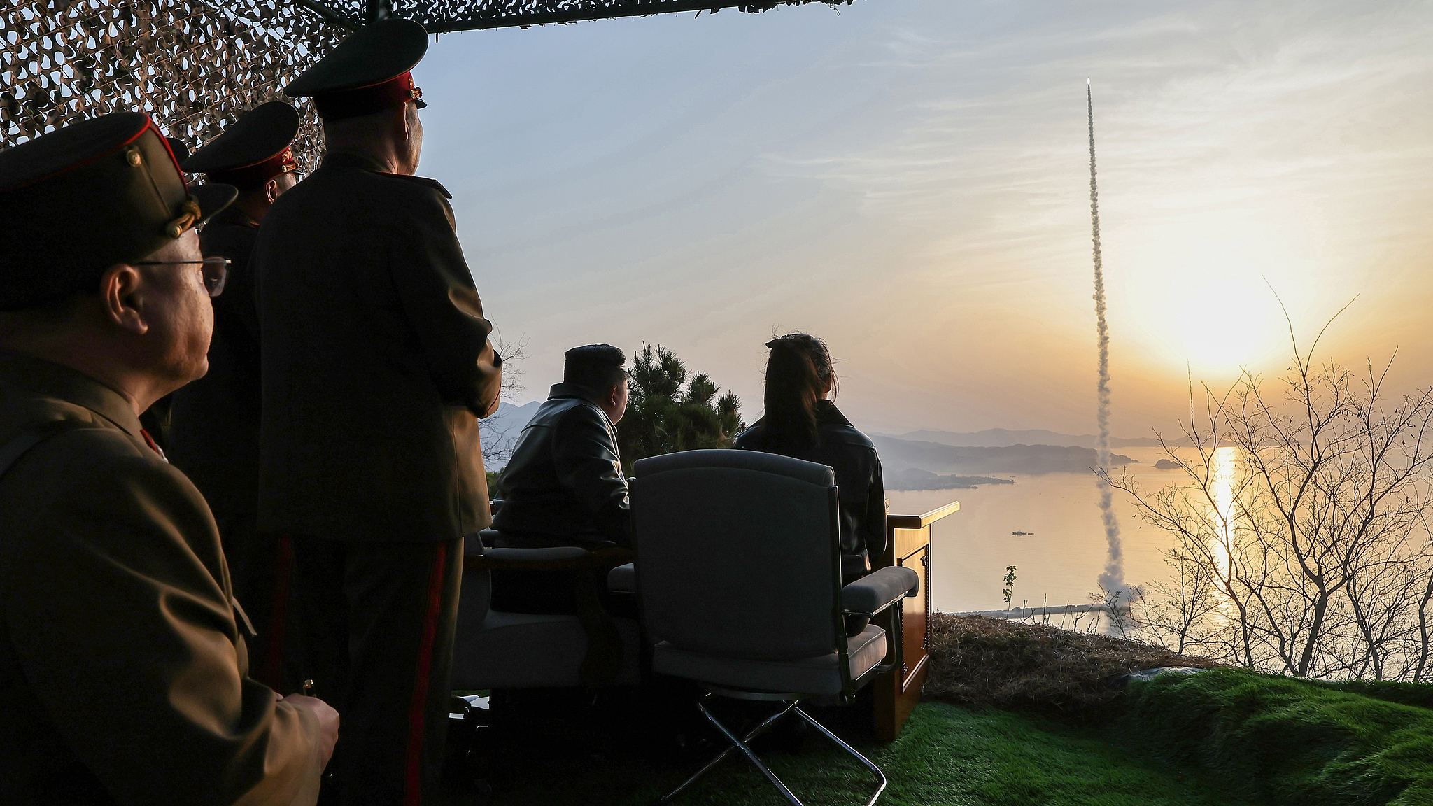 Top DPRK leader oversees test-fire of tactical ballistic missiles