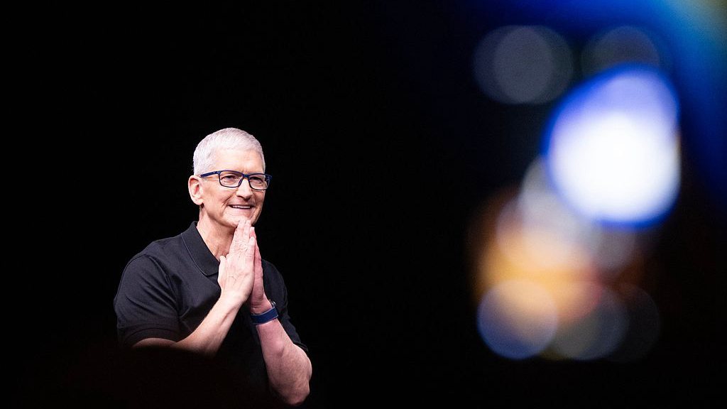 Apple CEO Tim Cook at Apple's 