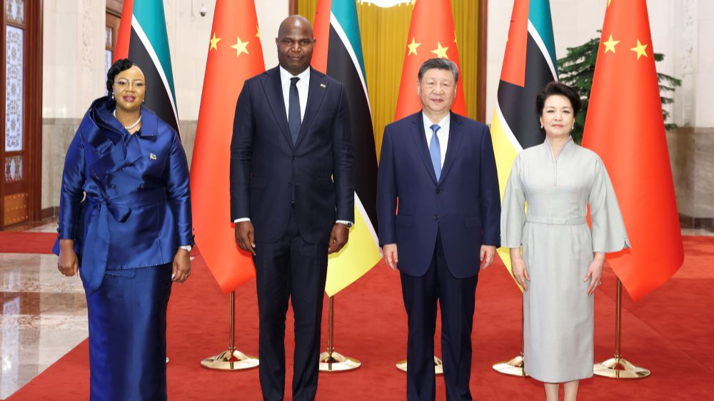 China, Mozambique upgrade ties as presidents hold talks
