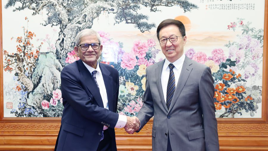 Chinese VP meets secretary-general of Bangladesh Nationalist Party