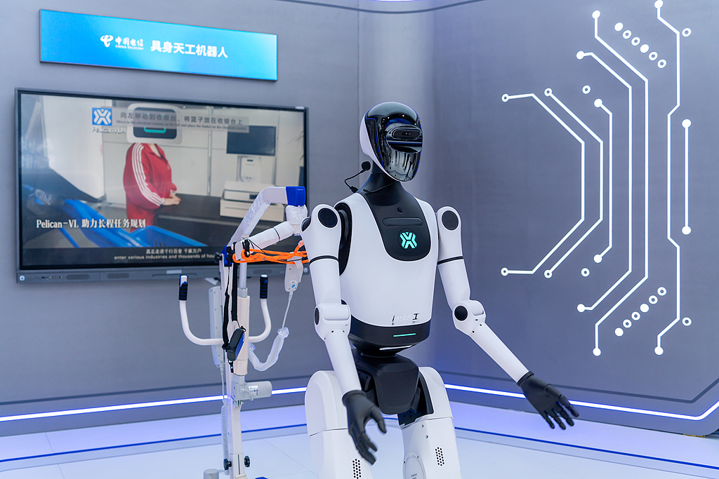 Chinese robotics firm AGIBOT is betting big on embodied AI moving from concept to commercial reality. /VCG