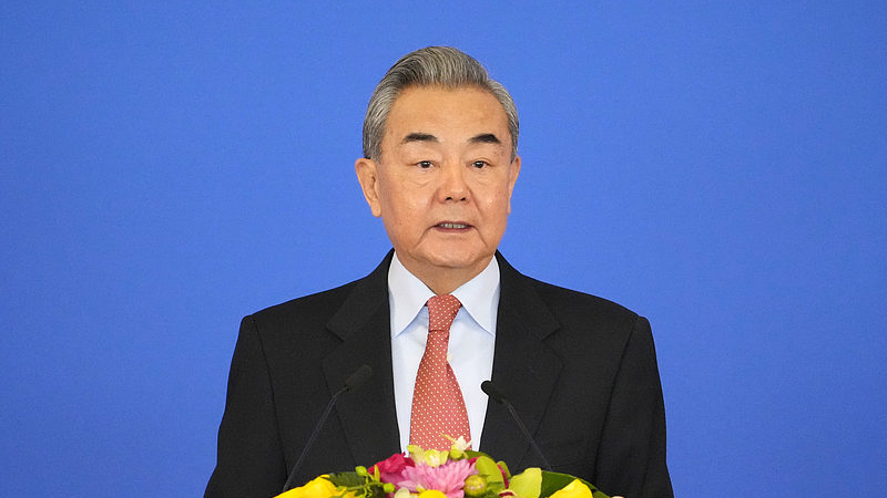 File photo of Chinese Foreign Minister Wang Yi, also a member of the Political Bureau of the Communist Party of China Central Committee. /VCG