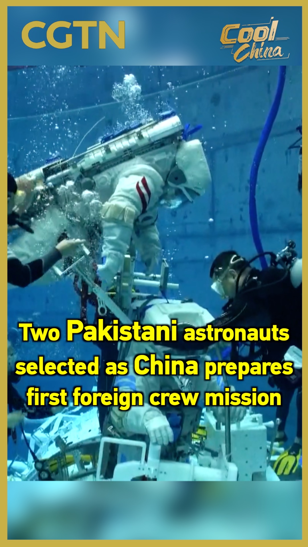 Two Pakistani astronauts selected as China prepares first foreign crew mission
