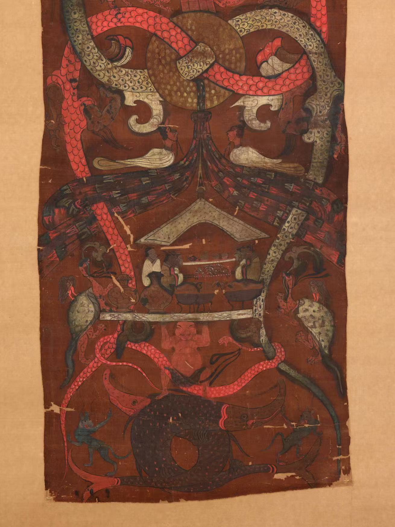 A time capsule in color and line: Painting in China's Han Dynasty