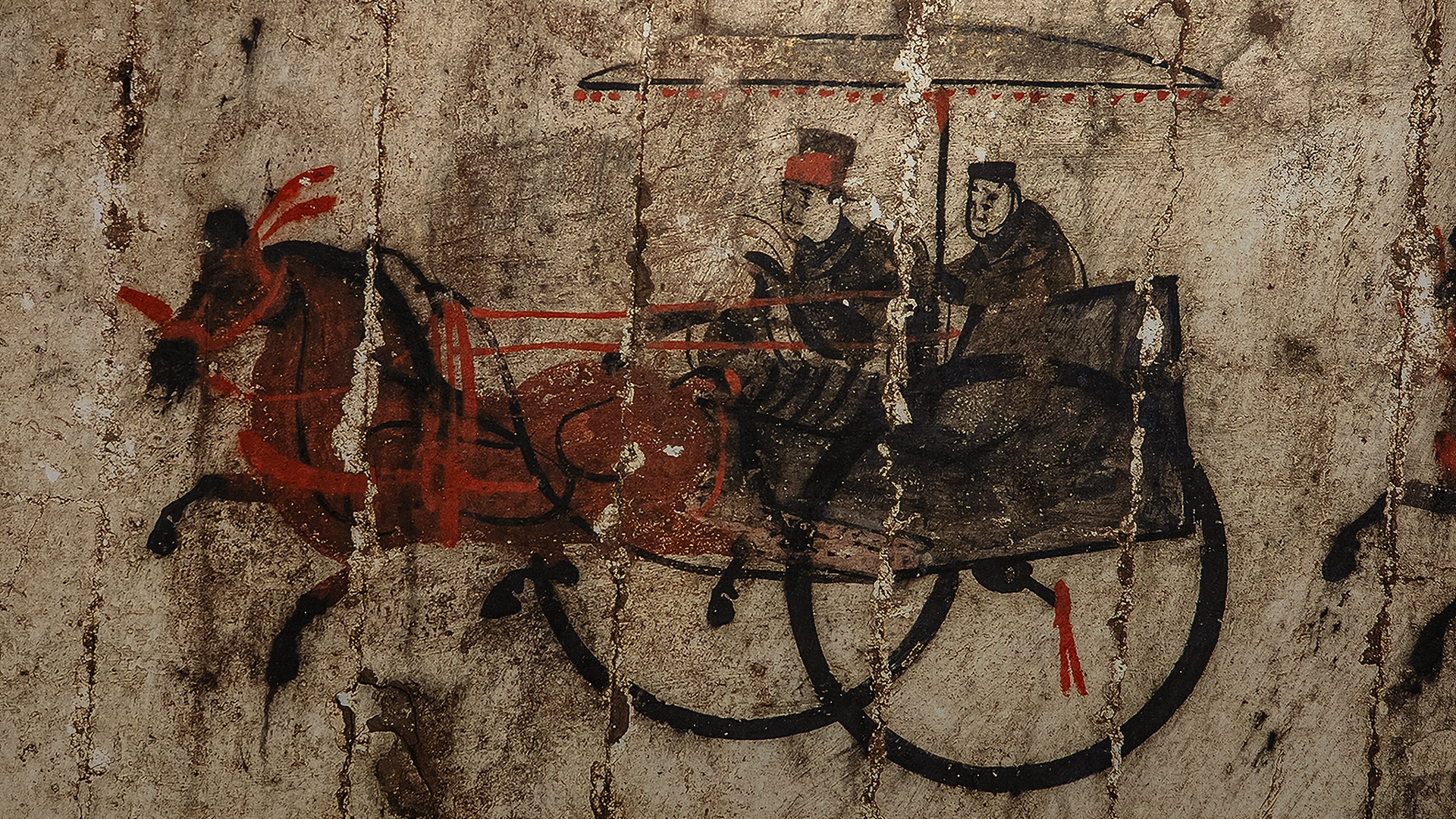 A time capsule in color and line: Painting in China's Han Dynasty