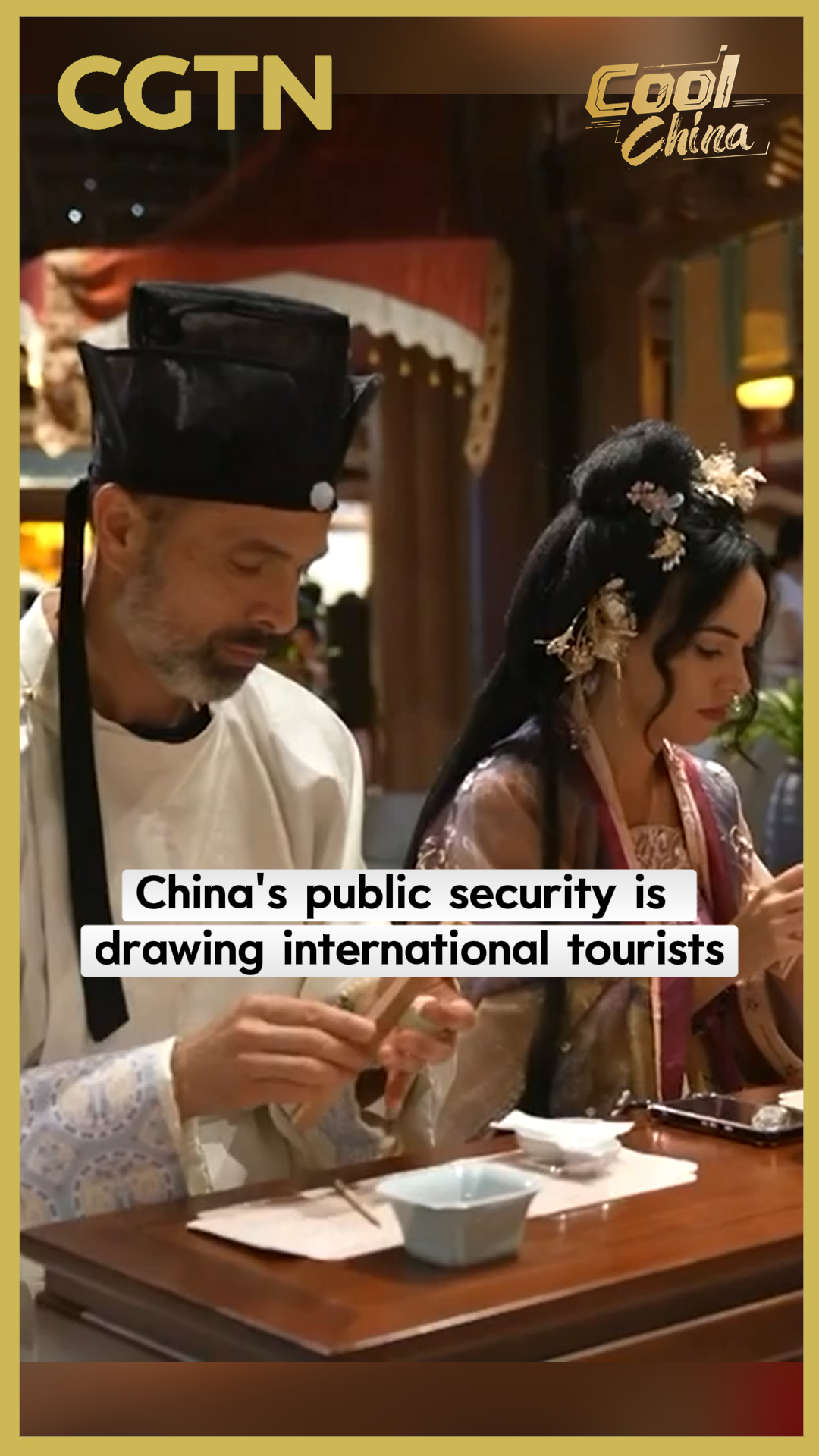 China's public security is drawing international tourists